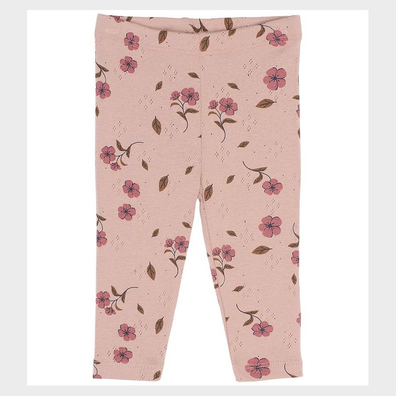 The New Siblings Leggings - Pointelle - TnsbPicole - Adobe Rose