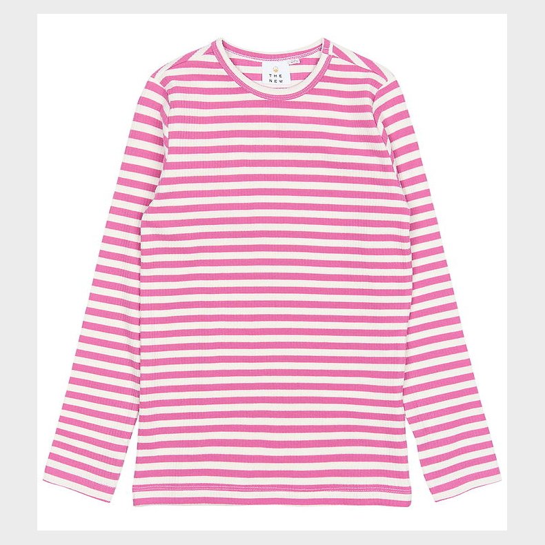 The New Bluse - Rib - TnMoore - Ibis Rose Striped