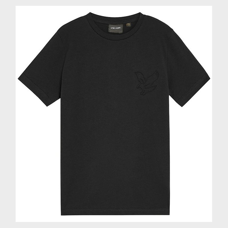 Lyle & Scott T-shirt - Embossed Eagle - Jet Black