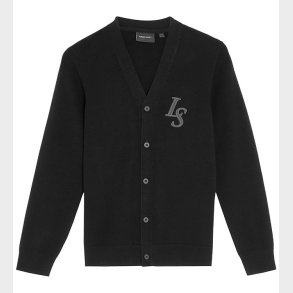 Lyle & Scott Cardigan - Strik - Monogram - Jet Black