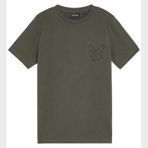 Lyle & Scott T-shirt - Embossed Eagle - Deep Depths
