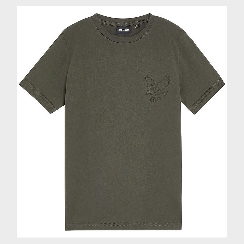 Lyle & Scott T-shirt - Embossed Eagle - Deep Depths
