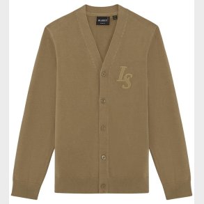 Lyle & Scott Cardigan - Strik - Monogram - Tigers Eye