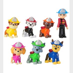 Paw Patrol Legetjsfigur - 7 stk. - Fire Rescue