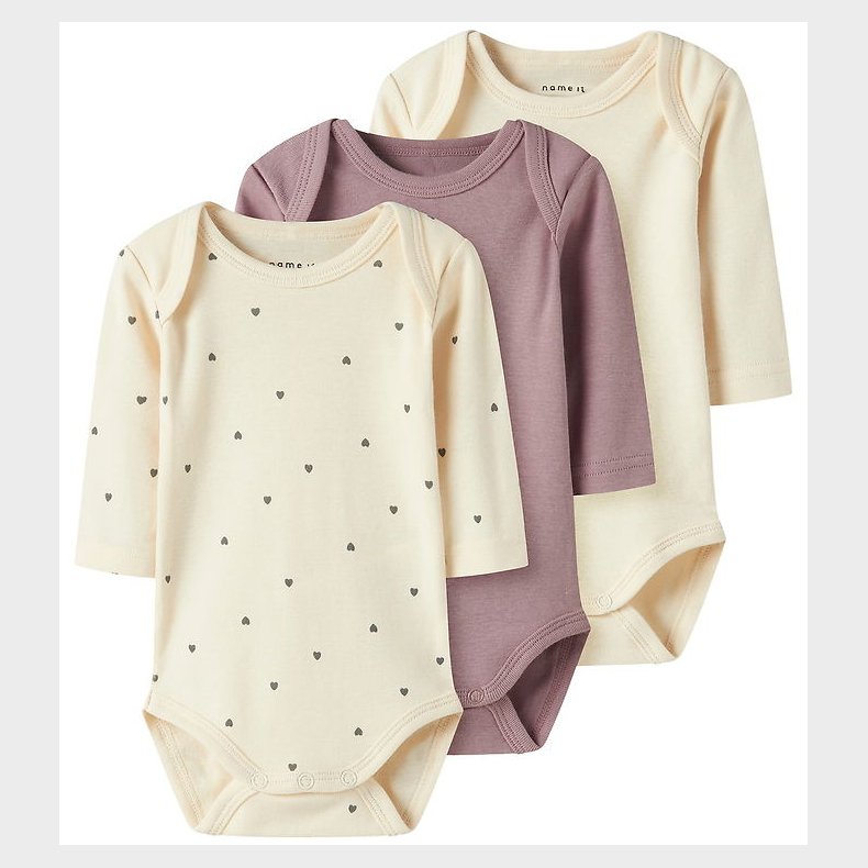 Name It Body l/ - 3-pak - NbfBody - Summer Sand