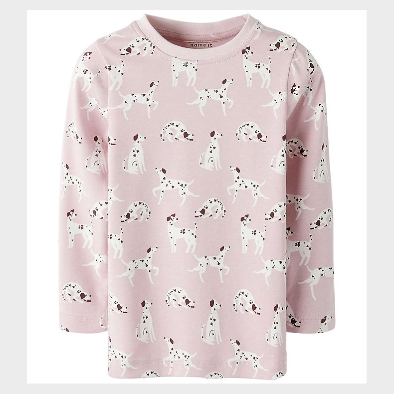 Name It Bluse - NmfKilas - Bleached Mauve/Cloud Dancer