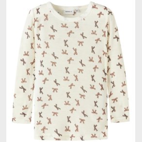 Name It Bluse - Uld - NmfWang - Snow White/Bows