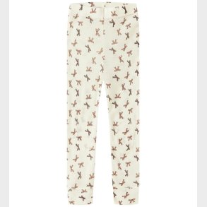 Name It Leggings - Uld - NmfWang - Snow White/Bows