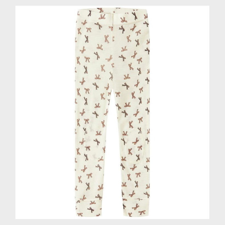 Name It Leggings - Uld - NmfWang - Snow White/Bows