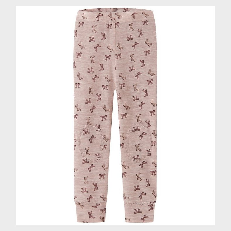 Name It Leggings - Uld - NmfWang - Shadow Gray/Bows