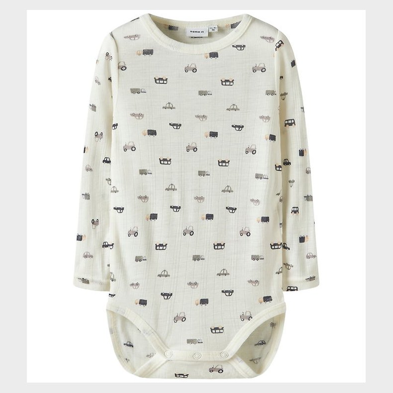 Name It Body l/ - Uld - NmmWang - Snow White/Small cars