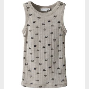 Name It Undertrje - Uld - Nacreous Cloud/Small cars