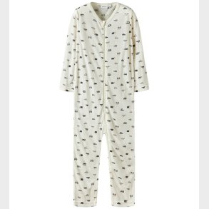 Name It Natdragt - Uld - NmmWang - Snow White/Small cars