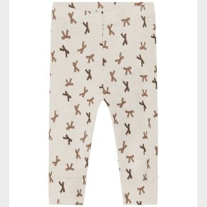 Name It Leggings - Uld - NbfWang - Snow White/Bows