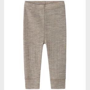 Name It Leggings - Uld - Rib - Noos - NbmWang - Satellite