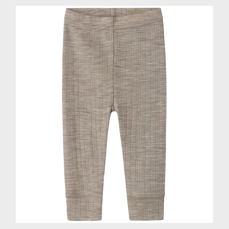 Name It Leggings - Uld - Rib - Noos - NbmWang - Satellite