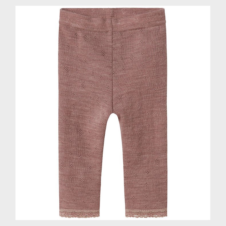 Name It Leggings - Uld - Noos - NbfWang - Antler