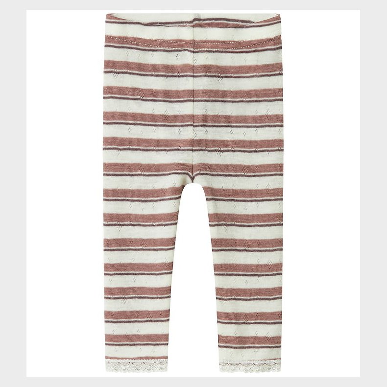 Name It leggings - Uld - Noos - NbfWang - Antler/Snow white