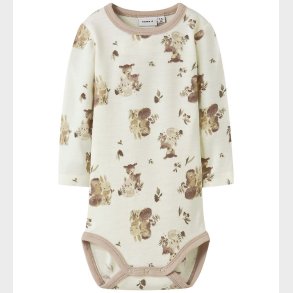 Name It Body l/ - Uld - NbnWillu - Snow White/Forest animals
