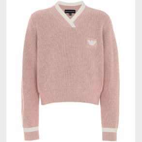 Emporio Armani Bluse - Strik - Burnished Lilac