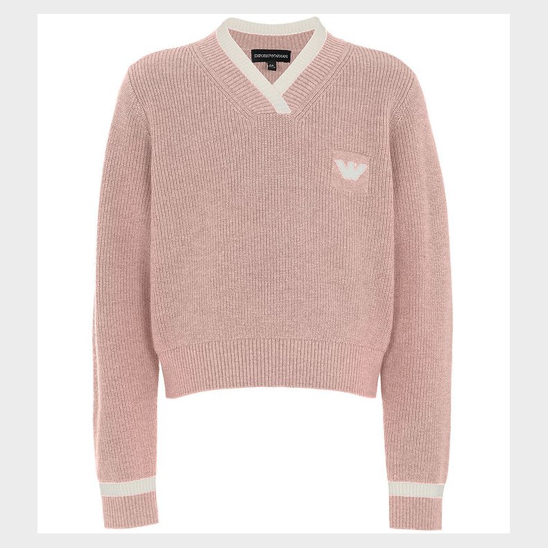 Emporio Armani Bluse - Strik - Burnished Lilac