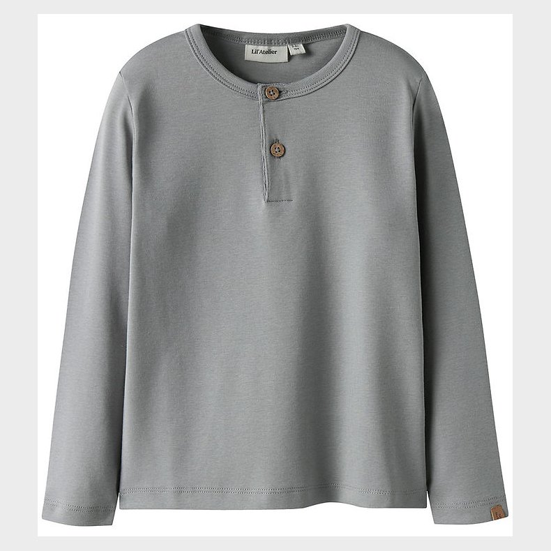 Lil Atelier Bluse - NmmGayo - Ultimate Grey