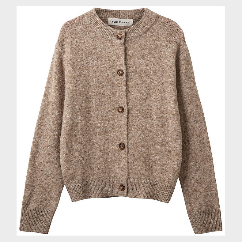Sofie Schnoor Cardigan - Strik - MauraSY - Deer Melange