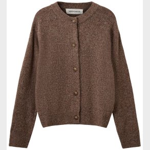 Sofie Schnoor Cardigan - Strik - MauraSY - Brown Melange