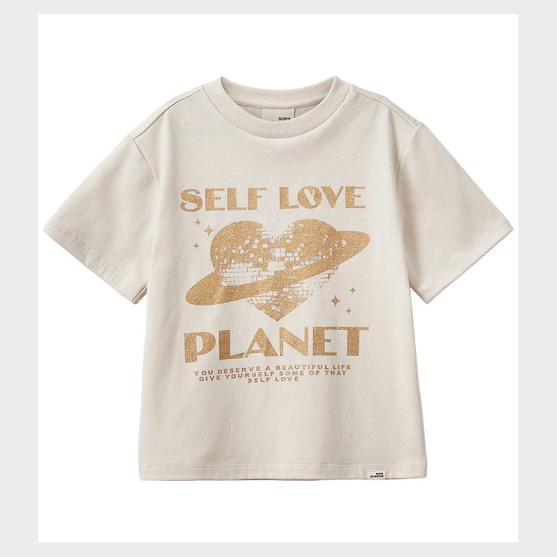 Sofie Schnoor T-shirt - Astask - Stone White