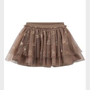 Sofie Schnoor Nederdel - Siggysk - Brun m. Glitter