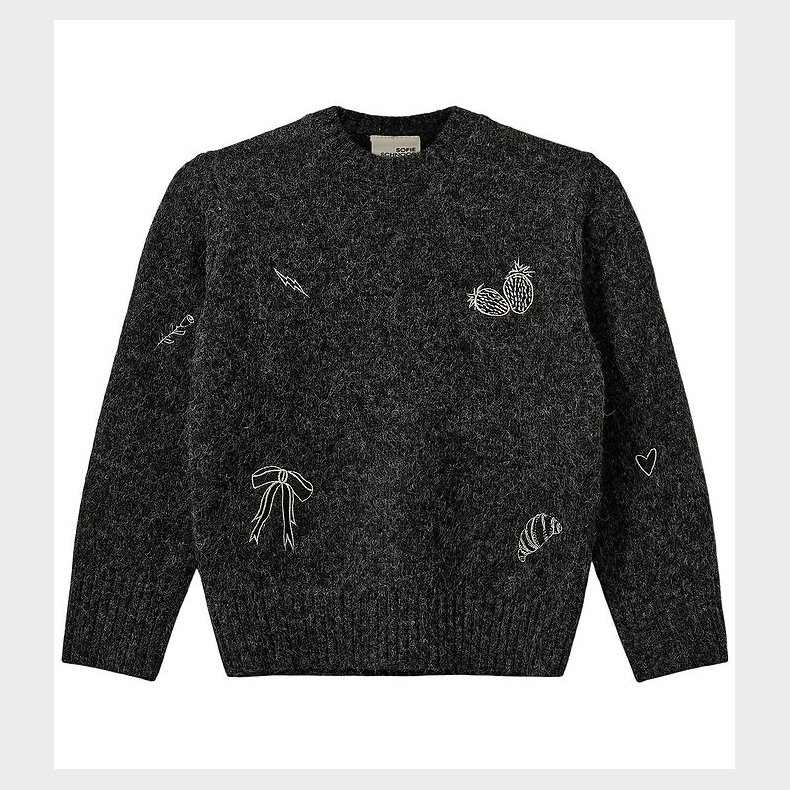 Sofie Schnoor Bluse - Strik - Minniksk - Sort