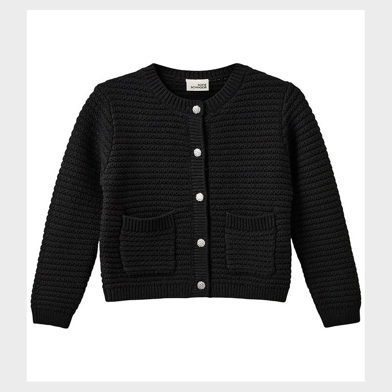 Sofie Schnoor Cardigan - Strik - Kyrask - Sort