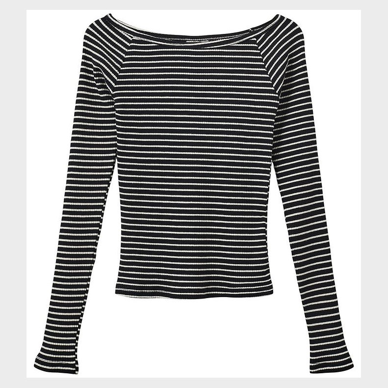 Sofie Schnoor Bluse - Rib - Soma - Black Striped