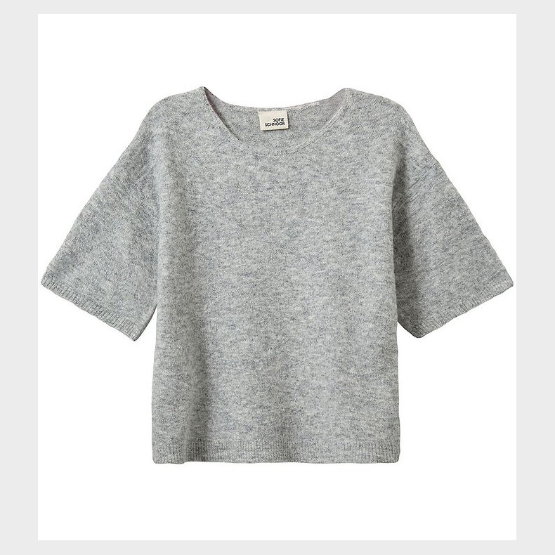 Sofie Schnoor T-shirt - Strik - Cerin - Grey Melange