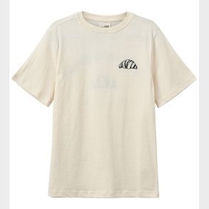 Sofie Schnoor T-shirt - Zena - Light Sand m. Croissant