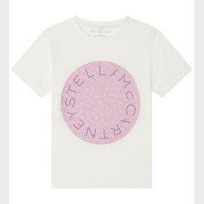 Stella McCartney Kids T-shirt - Ivory m. Rosa