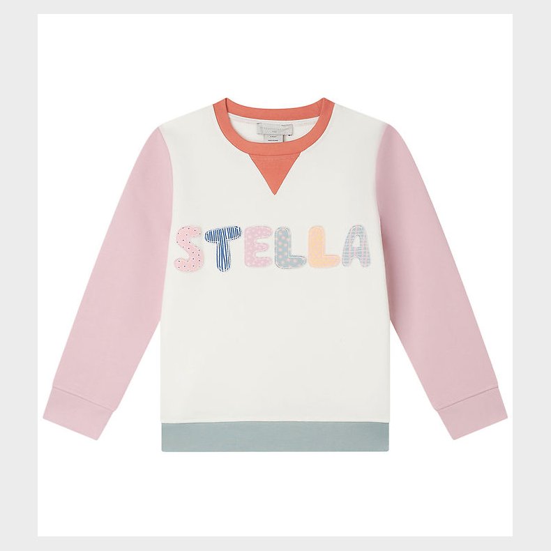 Stella McCartney Kids Sweatshirt - Hvid m. Pastel