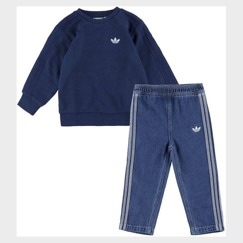 adidas Originals St - Jeggings/Sweatshirt - Medium Blue/Night I