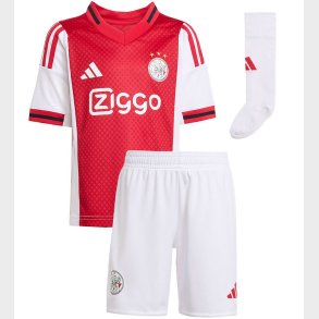 adidas Performance Fodboldst - AJAX H MINI - Hvid/Rd