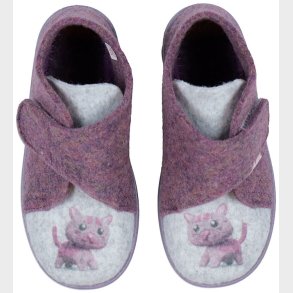 Superfit Hjemmesko - Happy Octi - Uld - Lilac