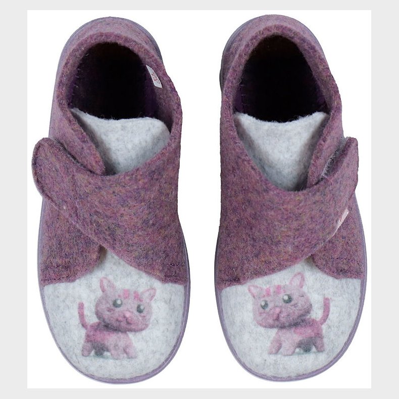 Superfit Hjemmesko - Happy Octi - Uld - Lilac