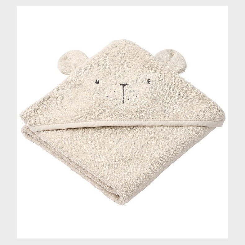 Liewood Babyh�ndkl�de - 70x70 cm - Albert - Polarbear Sandy