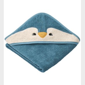 Liewood Babyh�ndkl�de - 70x70 cm - Albert - Penguin - Oceanview