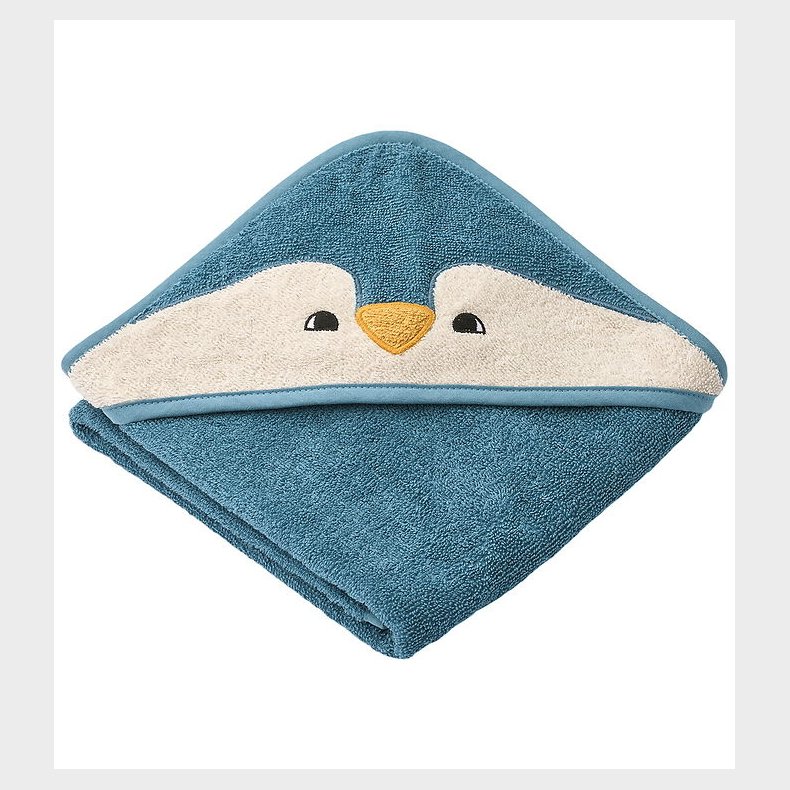 Liewood Babyh�ndkl�de - 70x70 cm - Albert - Penguin - Oceanview