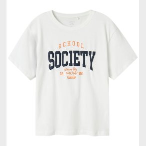 Name It T-shirt - NkmLadon - Bright White