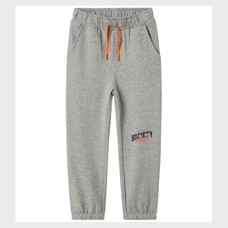 Name It Sweatpants - NkmLucas - Grey Melange
