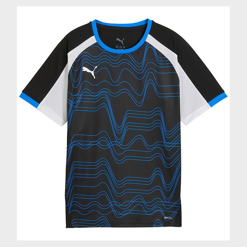 Puma T-shirt - Liga Graphic - Sort/Bl/Hvid