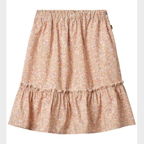 Wheat Nederdel - Camma - Lilac Flowers