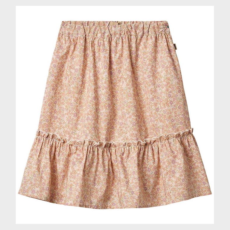 Wheat Nederdel - Camma - Lilac Flowers