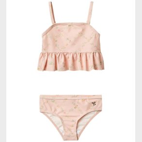 Wheat Bikini - Lrke - Powder Checked Flowers